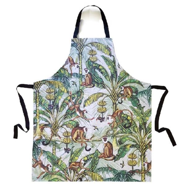 Vintage Monkeys & Bananas Apron