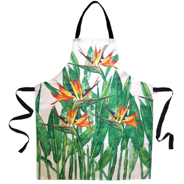 Vintage Strelitzia Apron