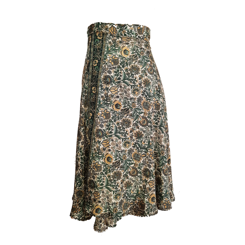 Silk Short Skirt - Image 15
