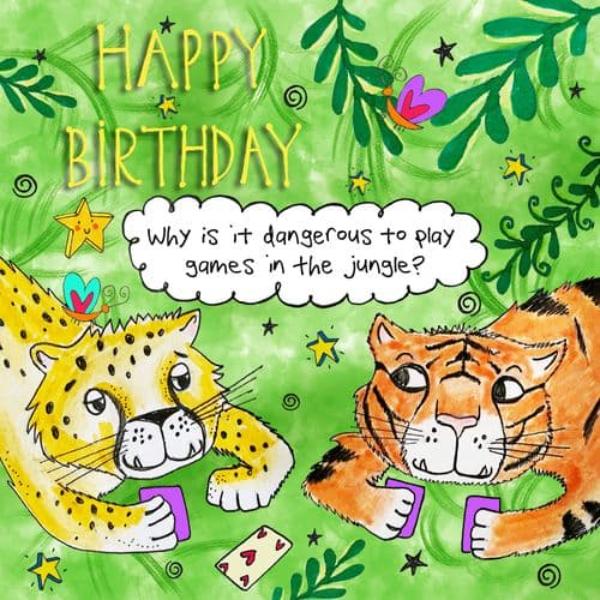 Jungle Games Chidren's Birthday-LG23