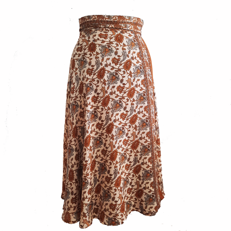 Silk Short Skirt - Image 2