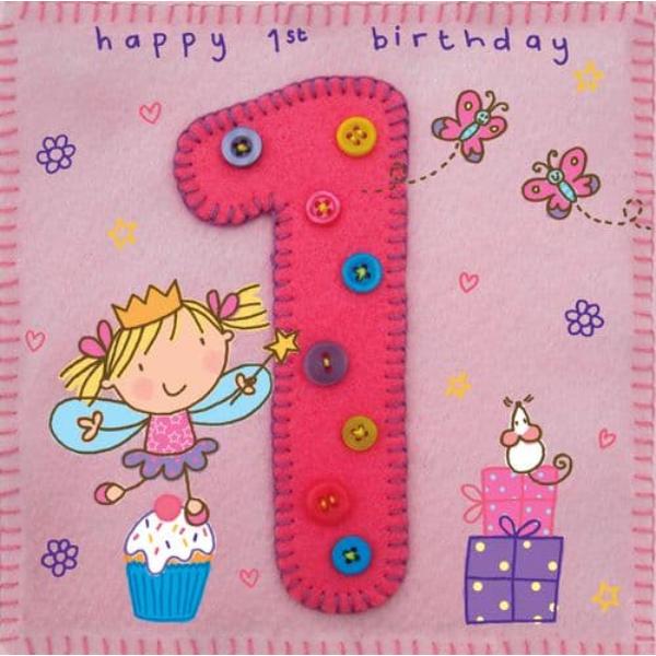 Age 1 Girls Birthday-TW250