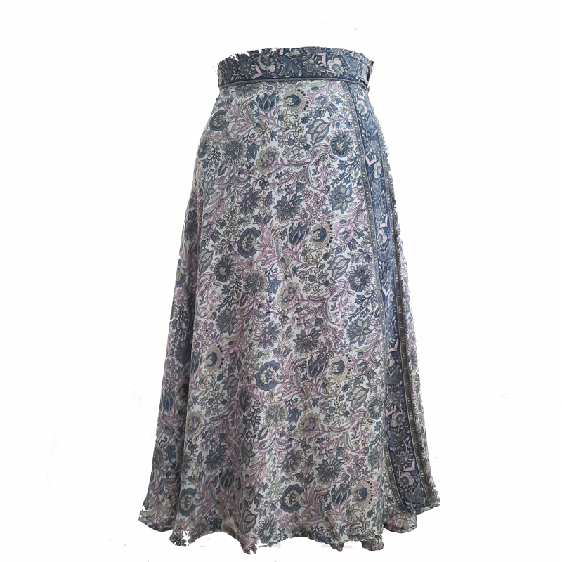 Silk Short Skirt - Image 3