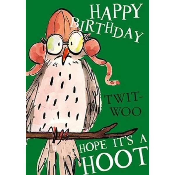 David Walliams Birthday Hoot WALLI0010
