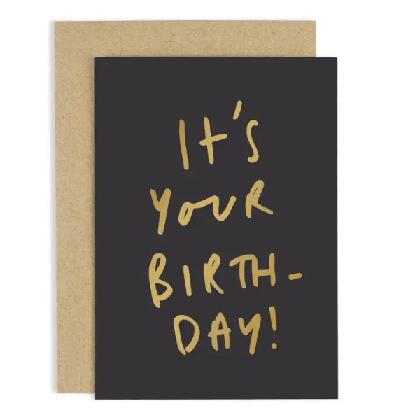 It's Your Birthday Fun Celebrations Birthday Card