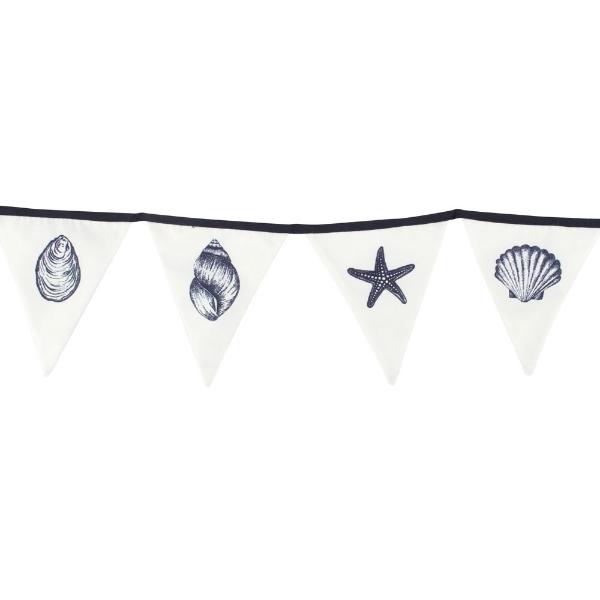 Bunting Single Seashell Fabric