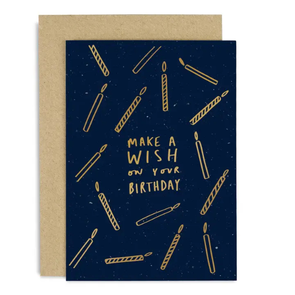 Make a Wish Happy Birthday Card