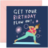 Birthday Flow Yoga Card