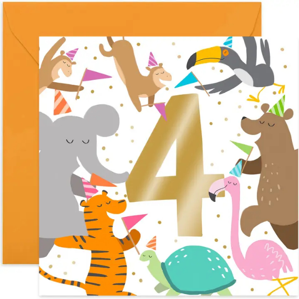 Party Animal Age Card - Image 2