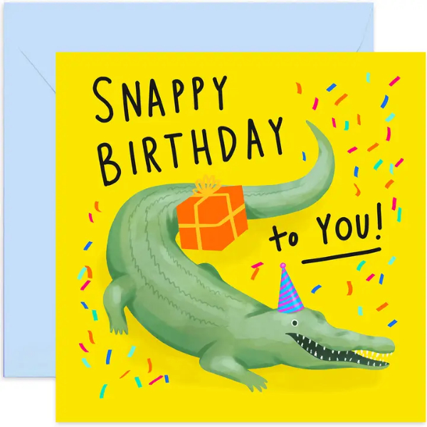 Snappy Birthday Card