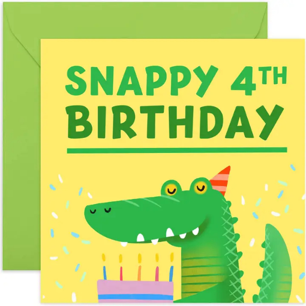 Snappy Birthday Age Cards