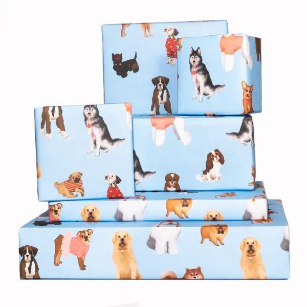 Doggo 100gsqm Wrapping Paper Sheet GW46SIN