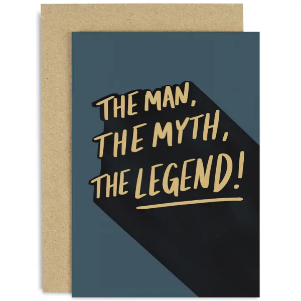 Man Myth Legend Card