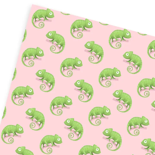 Chameleon Gift Wrap