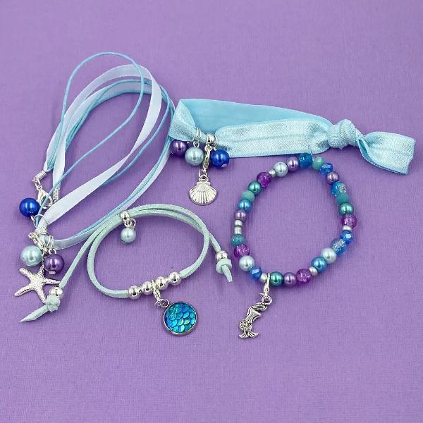 Mermaid Jewellery Making Kit for Children - Image 2