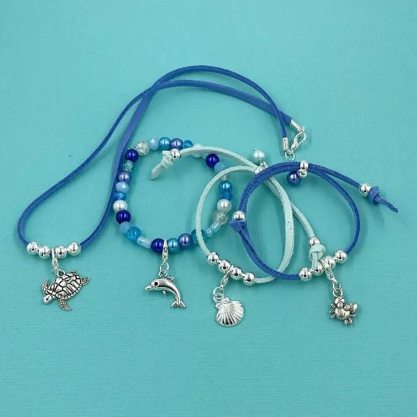 Ocean Jewellery Making Kit for Children - Image 2