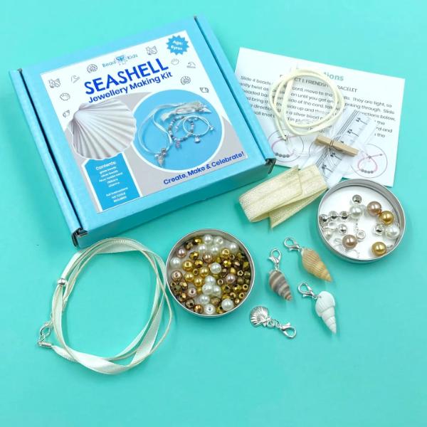 Seashell Jewellery Making Kit for Children