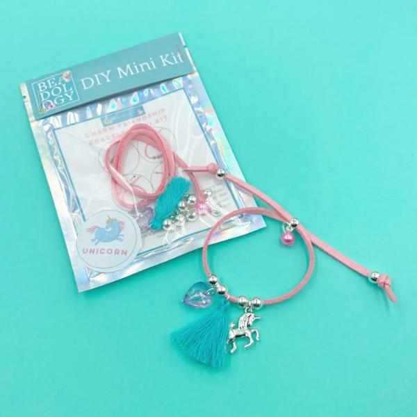Unicorn Friendship Bracelet Mini Kit for Children - Image 2