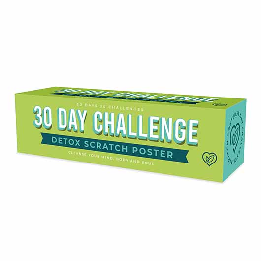 30 Day Challenge Poster Fitness Detox GR630055 - Image 3