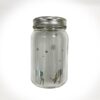 Frosted Glass Mason Jar Light Up, 13cm