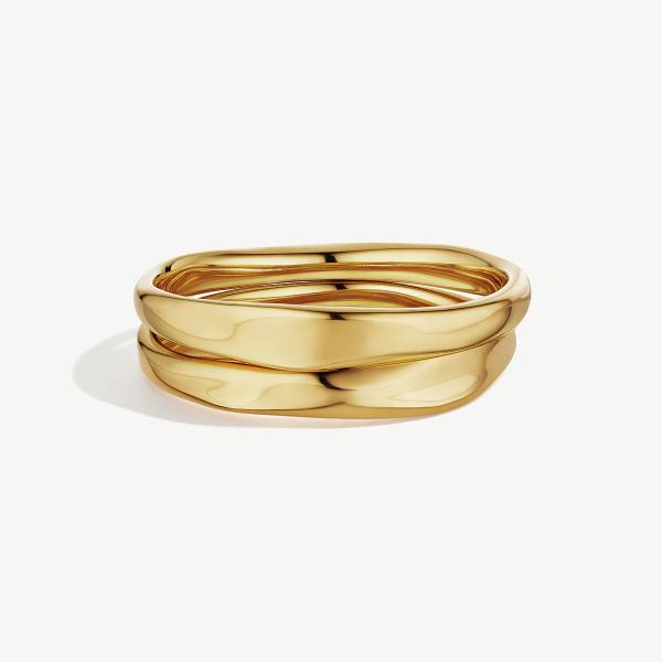 Bracelet - Bahari Bangle Set/ Gold