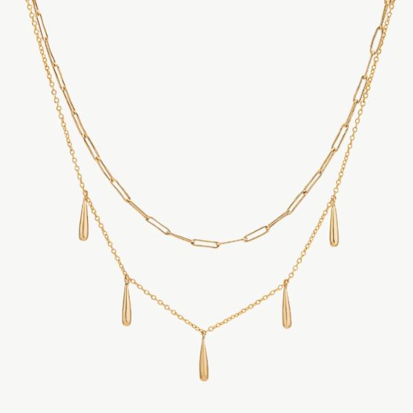 Necklace - Dash Layered