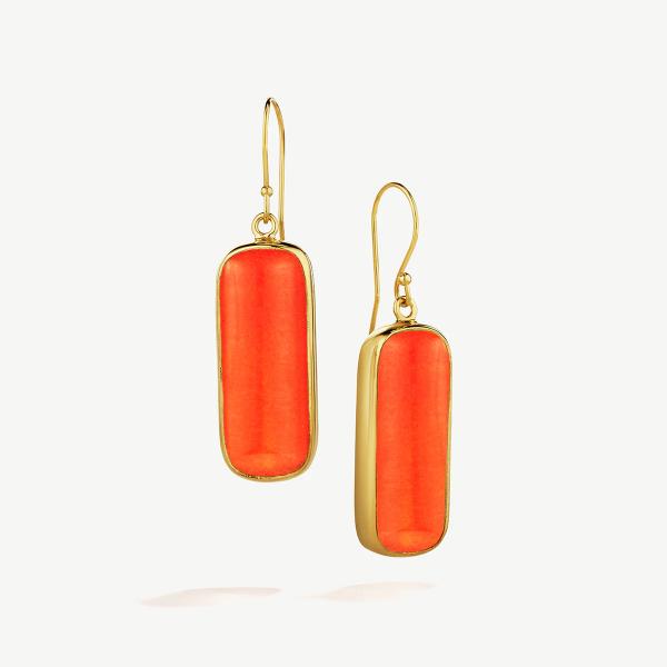 Earrings - Umbo Drop/ Gold