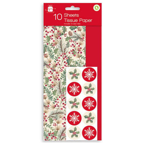 Foliage Tissue Paper 10pk