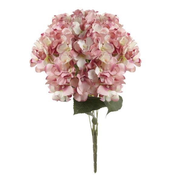 PEACH HYDRANGEA BUNCH GFX001D