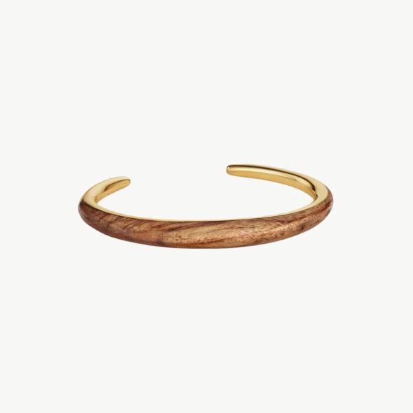 Bracelet -Teak Sabi Outline Cuff