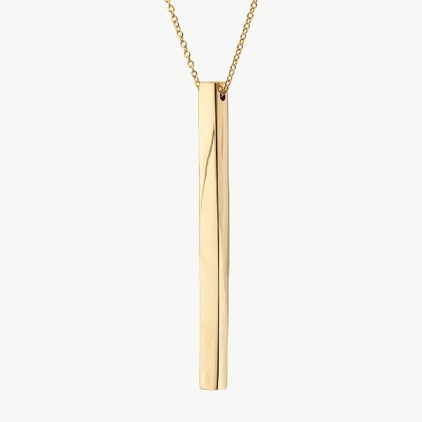 Necklace - Thin Bar Pendant