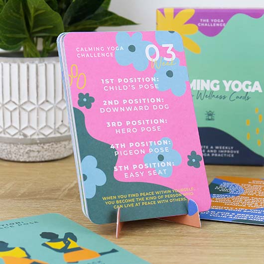 Weekly Wellness Cards Yoga GR820020