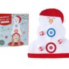 Snowman Splat Hat Game With Velcro Balls