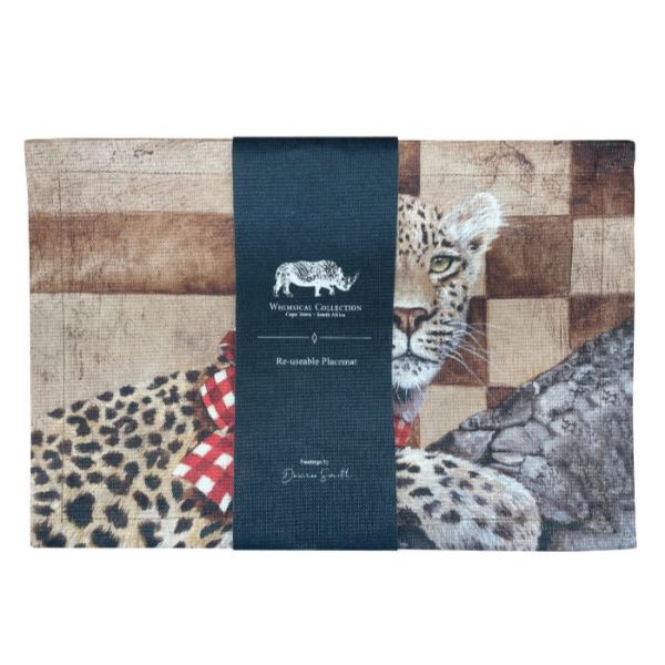 Golden Xmas: Laminated Placemats Set of 6