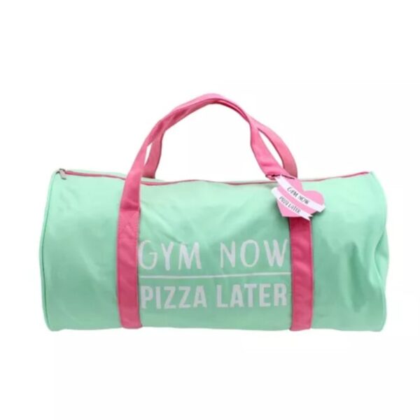 Gym&Tonic Gym Now Pizza Later Duffel Bag