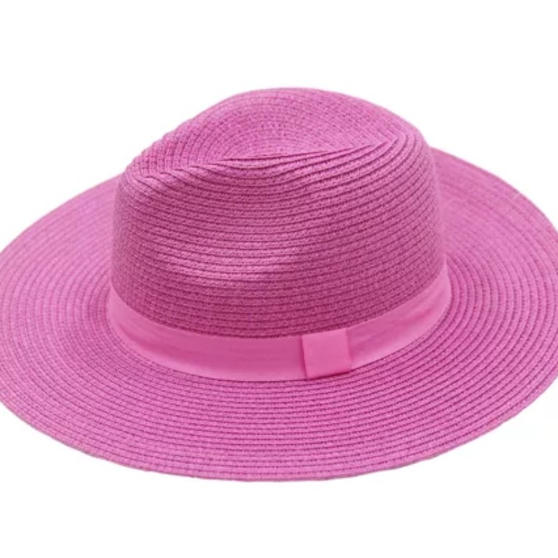 Fuchsia Felt Fedora with Tonal Band | FUCHSIA HA-0068-FUC