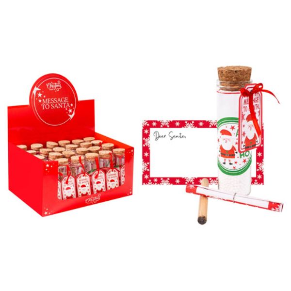 Message to Santa in Bottle