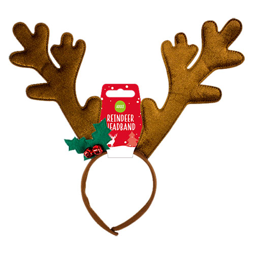 Christmas Reindeer Antlers Headband - XMA1763