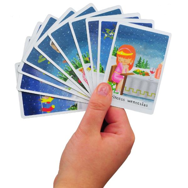 Xmas Happy Families Card Game