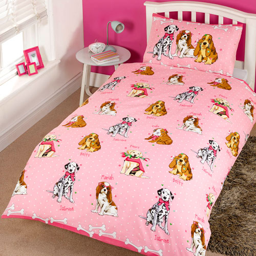 Children's Fun Filled Bedding - Doggies