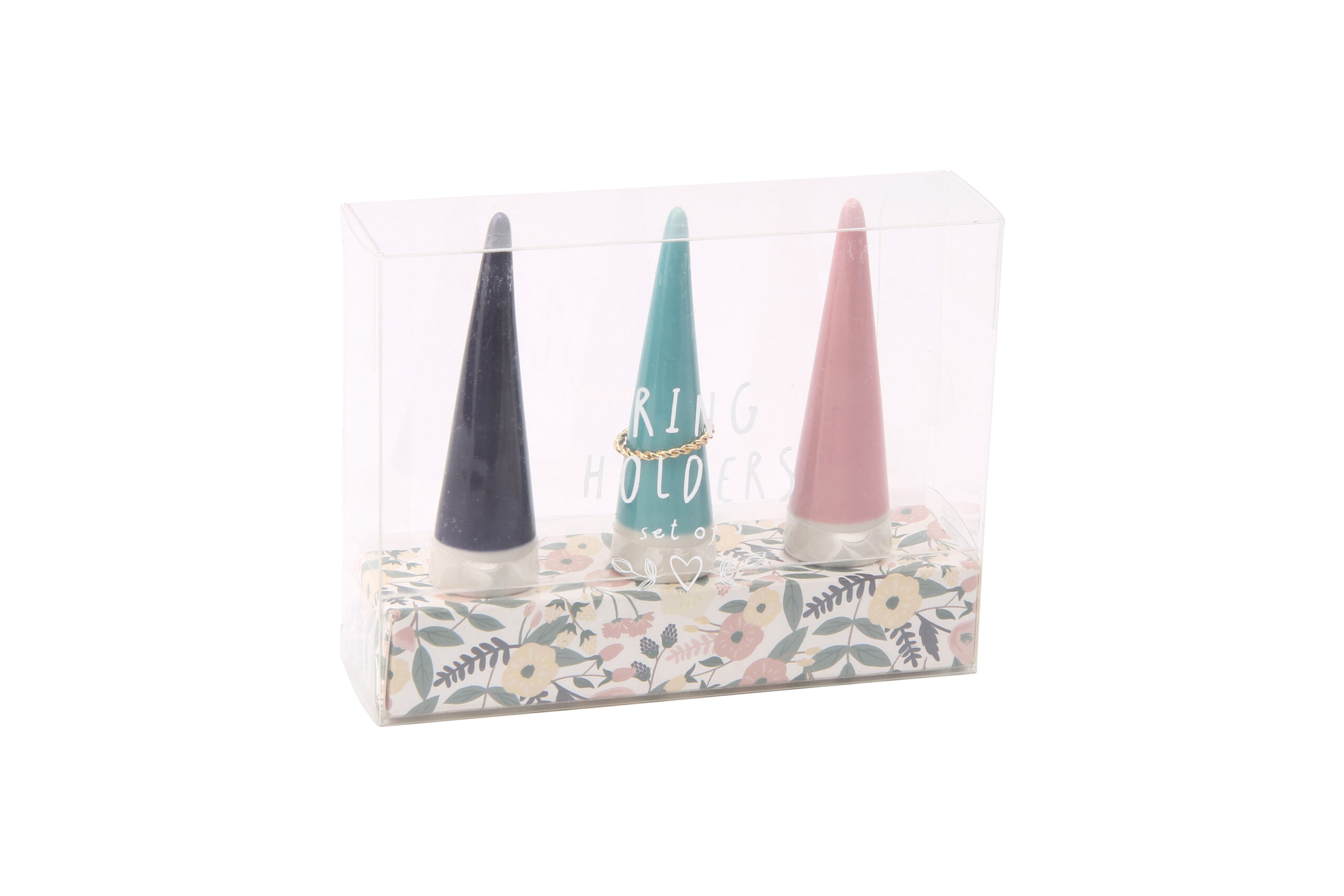 World's Best Mum Set of 3 Ring Holders