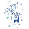 BLUE REINDEER FRIEZE	LKP004A
