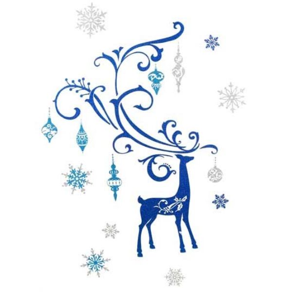 BLUE REINDEER FRIEZE	LKP004A