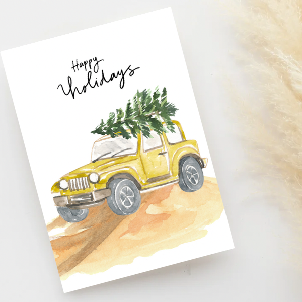 Greeting Card - Safari