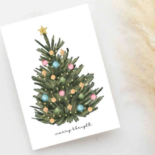 Greeting Card - Merry & Bright