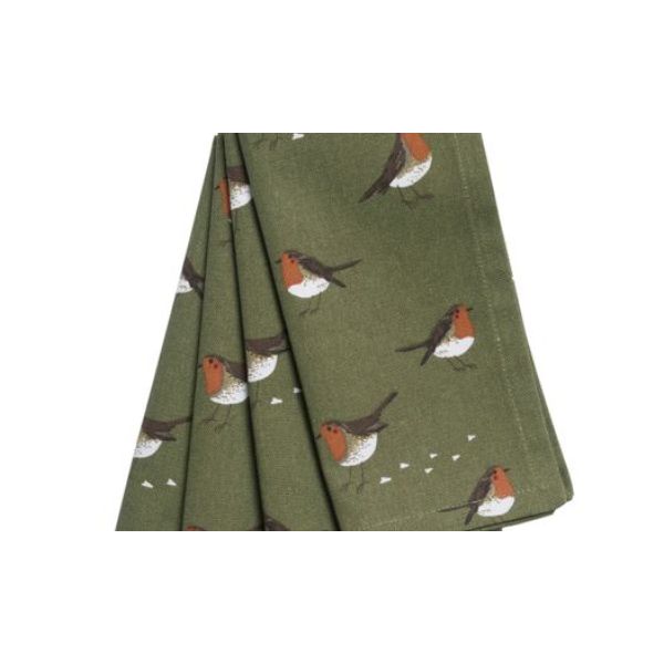 Napkins - Set Of 4 - Robins