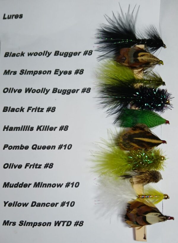 Fishing Flies - Lures Selections