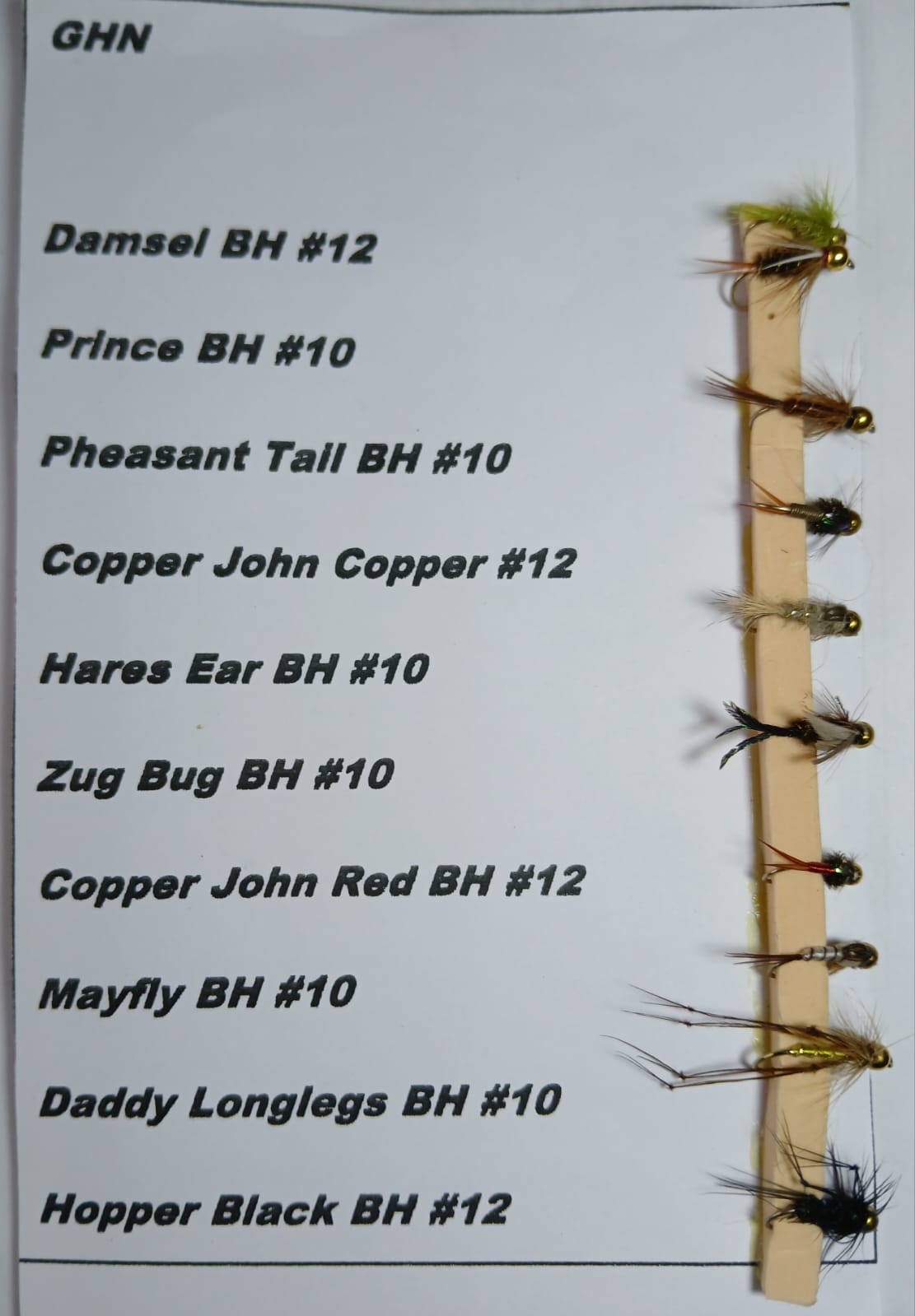Fishing Flies -GHN Selections