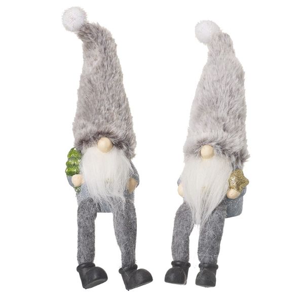 SITTING GONKS MIX IN GREY FUR HATS YIN048B