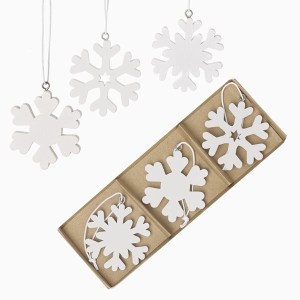 WOODEN SNOWFLAKES SET	ZLP104